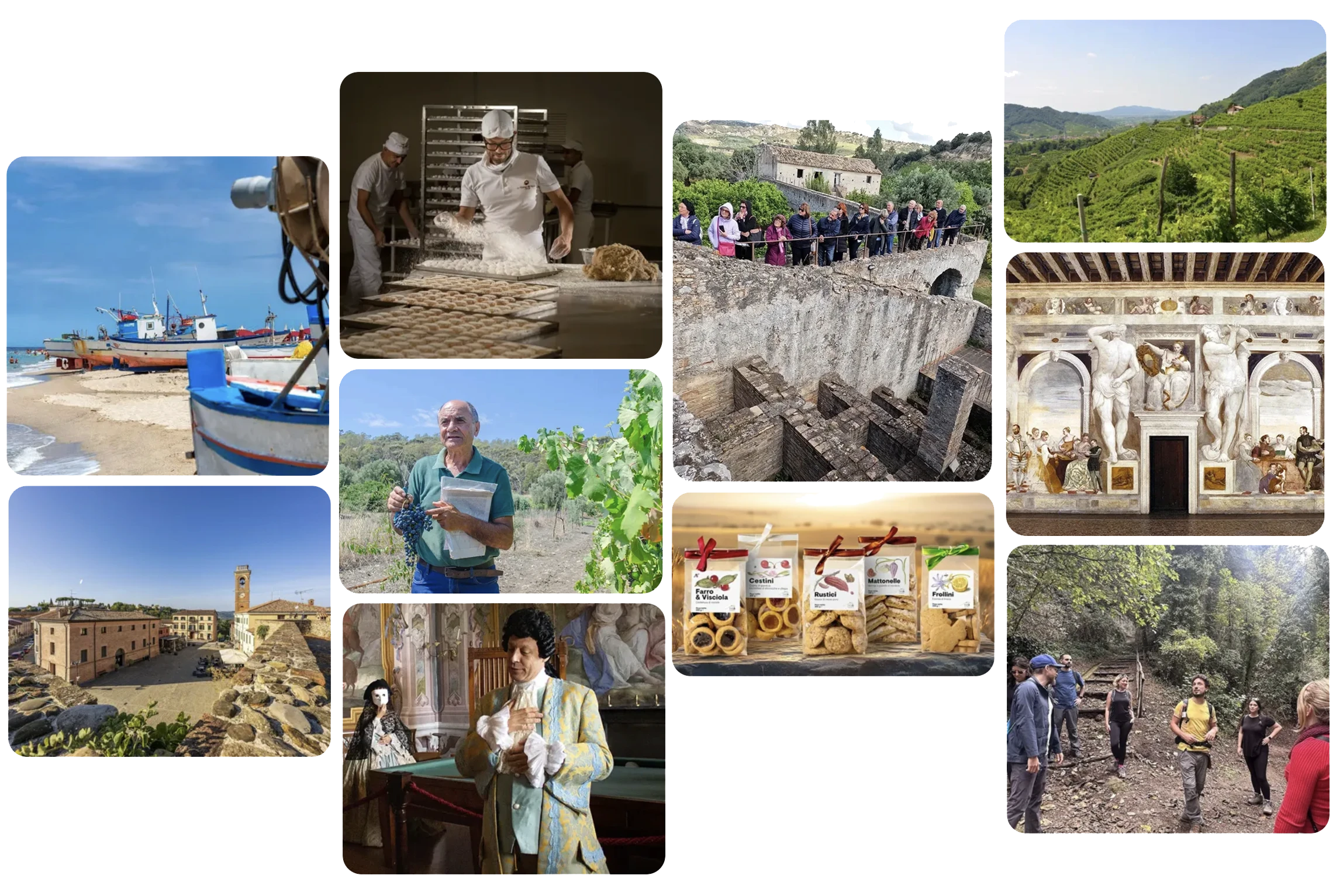 Luoghi, esperienze, prodotti... delle comunità locali